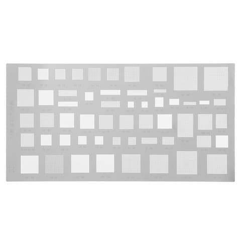 BGA-трафарет UD, универсальный, 55 in 1