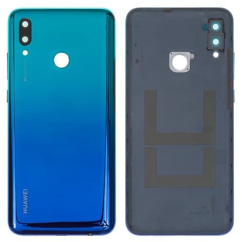 Задня кришка Huawei P Smart (2019), POT-LX1, POT-LX1AF, POT-LX1RU, POT-LX2J, POT-LX3, блакитна, Aurora Blue, Original (PRC) | корпус, задняя панель аккумулятора, АКБ, батареи