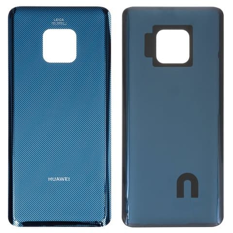 Задня кришка Huawei Mate 20 Pro, LYA-L09, LYA-L29, синя, Midnight Blue, High Copy | корпус, задняя панель аккумулятора, АКБ, батареи