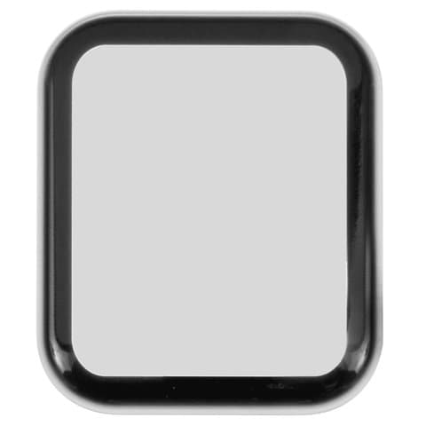 Захисне скло Apple Watch 4 40mm, чорне, 5D, iNobi, Full Glue, клей на усій поверхні, сумісне з чохлом | Закаленное защитное стекло