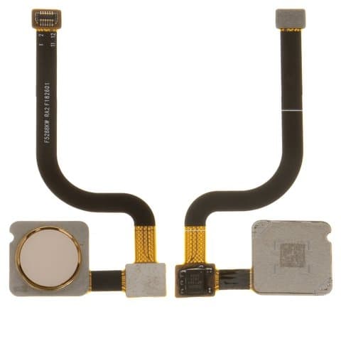 Шлейф Xiaomi Mi 8 SE, M1805E2A, для сканера отпечатка пальца (Touch ID), золотистий, Original (PRC)