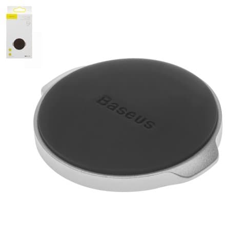 Автодержатель Baseus, серебристый, магнитный, клейкая основа, #SUER-C0S