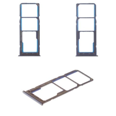 Тримач (лоток) SIM-карты Samsung SM-A105 Galaxy A10, синій, Original (PRC) | держатель СИМ-карты