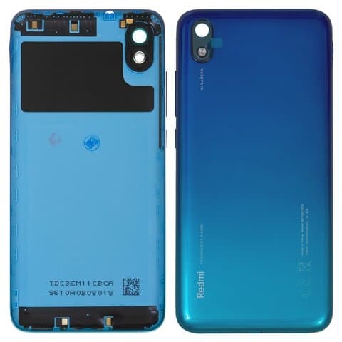 Задня кришка Xiaomi Redmi 7A, MZB7995IN, M1903C3EG, M1903C3EH, M1903C3EI, блакитна, Gem Blue, Original (PRC) | корпус, задняя панель аккумулятора, АКБ, батареи