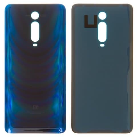 Задня кришка Xiaomi Mi 9T, Mi 9T Pro, Redmi K20, Redmi K20 Pro, M1903F10G, M1903F11G, M1903F10I, M1903F11I, синя, Glacier Blue, лого Redmi, Original (PRC) | корпус, задняя панель аккумулятора, АКБ, батареи