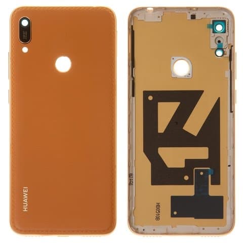 Задня кришка Huawei Y6 (2019), Y6 Prime (2019), коричневая, Amber Brown, Original (PRC) | корпус, задняя панель аккумулятора, АКБ, батареи