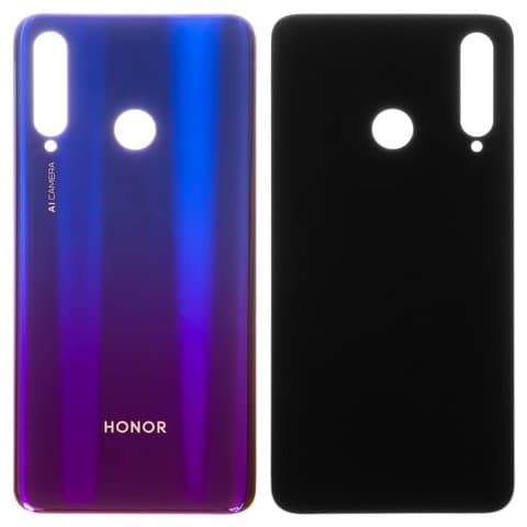 Задня кришка Huawei Honor 20 Lite (Global), синя, фіолетова, Original (PRC) | корпус, задняя панель аккумулятора, АКБ, батареи