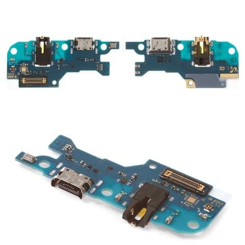 Плата зарядки Samsung SM-M305 Galaxy M30, SM-A407 Galaxy A40s, шлейф коннектора зарядки, коннектора наушников, с микрофоном, Original (PRC)