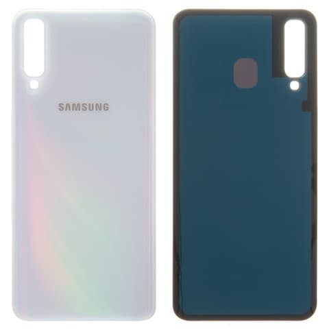 Задня кришка Samsung SM-A505 Galaxy A50, біла, Original (PRC) | корпус, задняя панель аккумулятора, АКБ, батареи