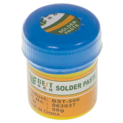 BGA-паста BST-506, Sn 63%, Pb 37%, 20 г