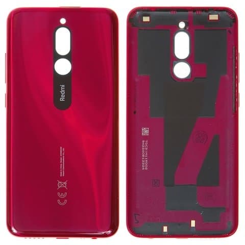 Задня кришка Xiaomi Redmi 8, M1908C3IC, MZB8255IN, M1908C3IG, M1908C3IH, червона, Original (PRC) | корпус, задняя панель аккумулятора, АКБ, батареи