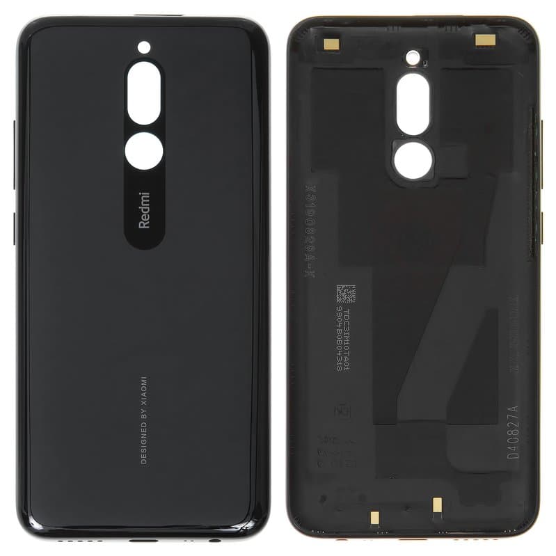 Задня кришка Xiaomi Redmi 8, M1908C3IC, MZB8255IN, M1908C3IG, M1908C3IH, чорна, з антеною, Original (PRC) | корпус, задняя панель аккумулятора, АКБ, батареи