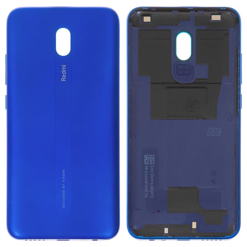 Задня кришка Xiaomi Redmi 8A, MZB8458IN, M1908C3KG, M1908C3KH, синя, Ocean Blue, Original (PRC) | корпус, задняя панель аккумулятора, АКБ, батареи