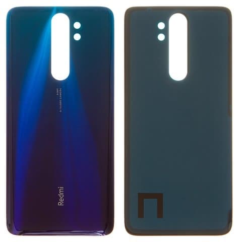Задня кришка Xiaomi Redmi Note 8 Pro, M1906G7I, M1906G7G, синя, фіолетова, Original (PRC) | корпус, задняя панель аккумулятора, АКБ, батареи