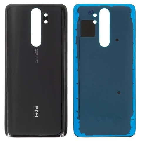 Задня кришка Xiaomi Redmi Note 8 Pro, M1906G7I, M1906G7G, чорна, Original (PRC) | корпус, задняя панель аккумулятора, АКБ, батареи