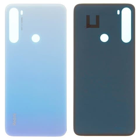 Задня кришка Xiaomi Redmi Note 8, M1908C3JH, M1908C3JG, M1908C3JI, біла, Moonlight White, Original (PRC) | корпус, задняя панель аккумулятора, АКБ, батареи