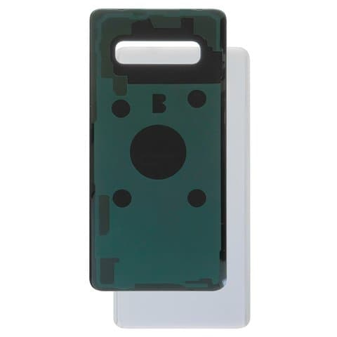 Задня кришка Samsung SM-G975 Galaxy S10 Plus, біла, Ceramic White, Original (PRC) | корпус, задняя панель аккумулятора, АКБ, батареи