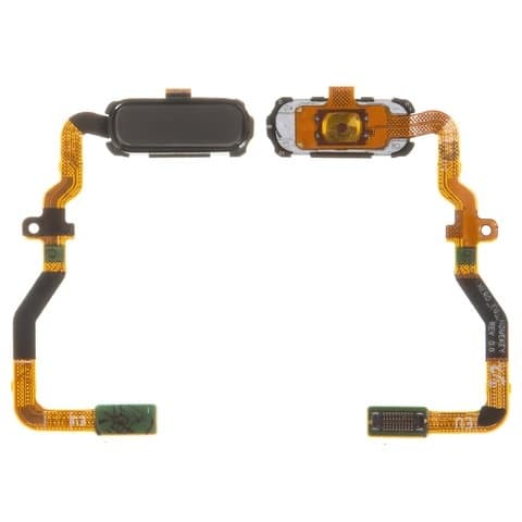 Шлейф Samsung SM-G930 Galaxy S7, кнопки меню, чорний, Copy