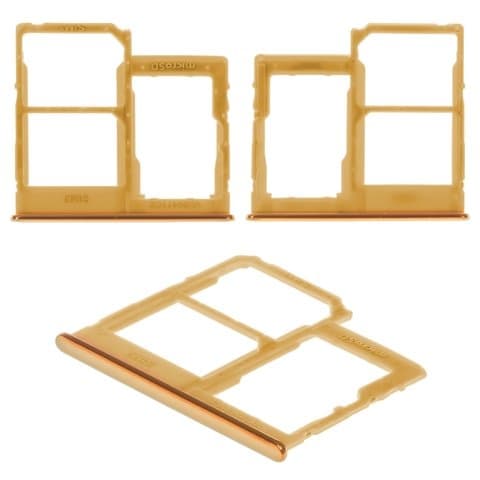 Тримач (лоток) SIM-карты Samsung SM-A315 Galaxy A31, SM-A405 Galaxy A40, SM-A415 Galaxy A41, розовый, Original (PRC) | держатель СИМ-карты