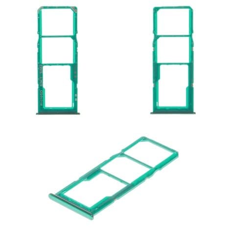 Тримач (лоток) SIM-карты Samsung SM-A507 Galaxy A50s, зеленый, Original (PRC) | держатель СИМ-карты