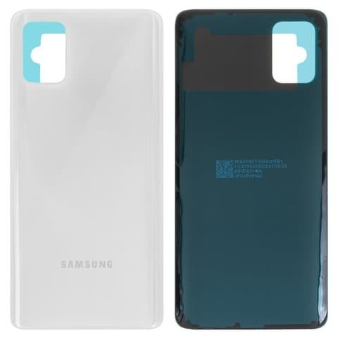 Задня кришка Samsung SM-A515 Galaxy A51, біла, Prism Crush White, Original (PRC) | корпус, задняя панель аккумулятора, АКБ, батареи
