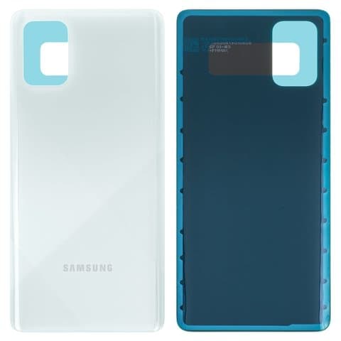 Задня кришка Samsung SM-A715 Galaxy A71, срібляста, Prism Crush Silver, Original (PRC) | корпус, задняя панель аккумулятора, АКБ, батареи