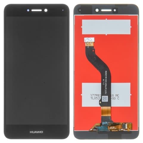 Дисплей Huawei GR3 (2017), Honor 8 Lite, Nova Lite (2016), P8 Lite (2017), P9 Lite (2017), PRA-LA1, PRA-LX1, PRA-LX2, PRA-LX3, чорний | з тачскріном | High Copy | дисплейный модуль, экран