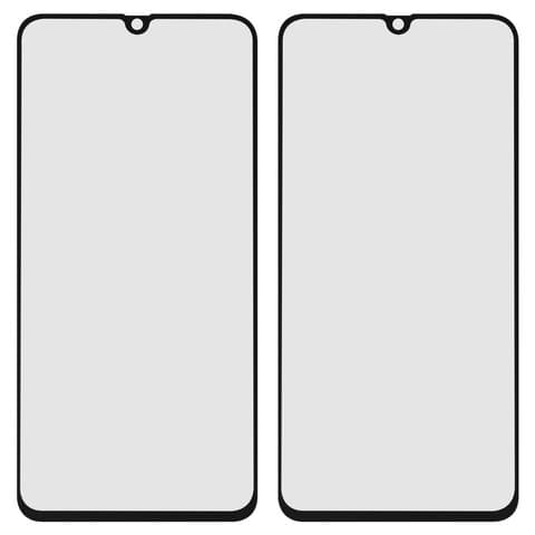 Стекло дисплея Samsung SM-A705 Galaxy A70, SM-A707 Galaxy A70s, черное, с OCA-пленкой | стекло тачскрина