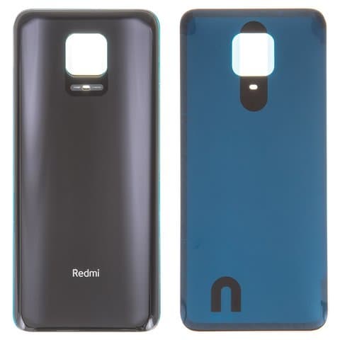 Задня кришка Xiaomi Redmi Note 9S, сіра, 48 Мп, M2003J6A1G, Original (PRC) | корпус, задняя панель аккумулятора, АКБ, батареи