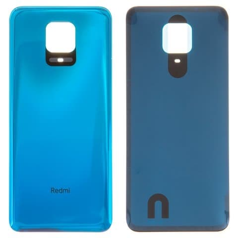 Задня кришка Xiaomi Redmi Note 9S, Redmi Note 9 Pro, Redmi Note 9 Pro Max, M2003J6A1G, M2003J6B2G, синя, Aurora Blue, Original (PRC) | корпус, задняя панель аккумулятора, АКБ, батареи