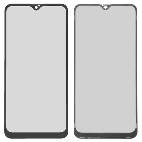 Стекло дисплея Samsung SM-A107 Galaxy A10s, черное | стекло тачскрина