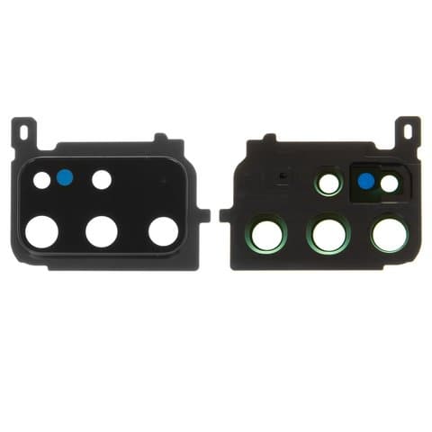 Стекло камеры Samsung SM-G985 Galaxy S20 Plus, серое, Cosmic Grey, с рамкой, Original (PRC)