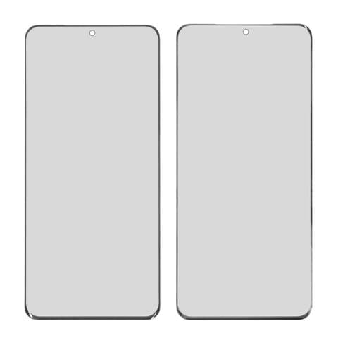 Стекло дисплея Samsung SM-G980 Galaxy S20, SM-G981 Galaxy S20 5G, черное | стекло тачскрина