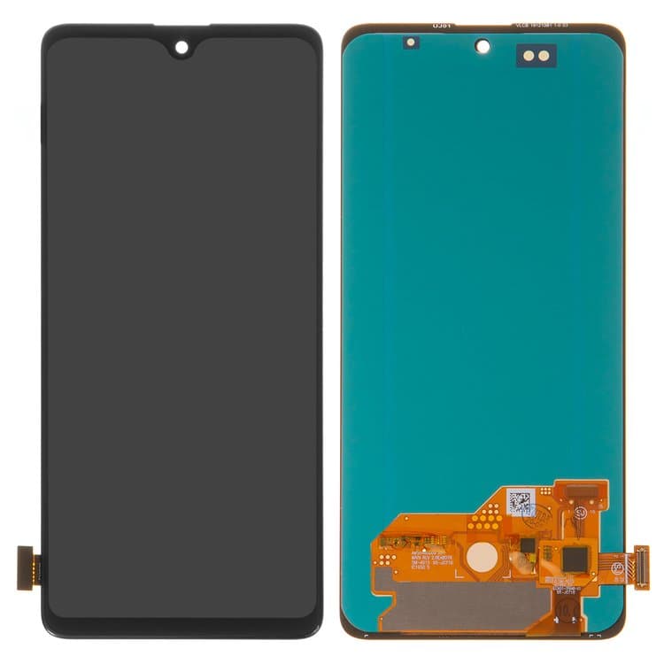 Дисплей Samsung SM-A515 Galaxy A51, чорний | з тачскріном | High Copy, OLED, с широким ободком | дисплейный модуль, экран