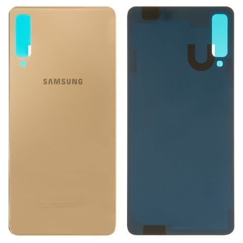 Задня кришка Samsung SM-A750 Galaxy A7 (2018), золотиста, Original (PRC) | корпус, задняя панель аккумулятора, АКБ, батареи