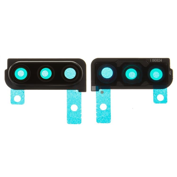 Стекло камеры Samsung SM-A307 Galaxy A30s, черное, с рамкой, Original (PRC)