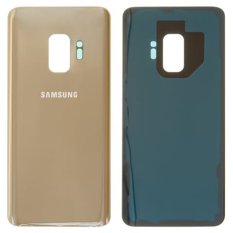 Задня кришка Samsung SM-G960 Galaxy S9, золотиста, Sunrise Gold, Original (PRC) | корпус, задняя панель аккумулятора, АКБ, батареи
