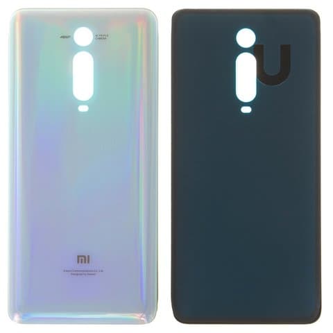 Задня кришка Xiaomi Mi 9T, Mi 9T Pro, Redmi K20, Redmi K20 Pro, M1903F10G, M1903F11G, M1903F10I, M1903F11I, біла, Original (PRC) | корпус, задняя панель аккумулятора, АКБ, батареи