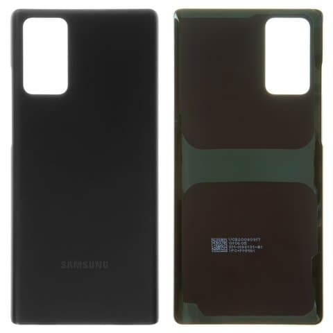 Задня кришка Samsung SM-N980 Galaxy Note 20, чорна, Original (PRC) | корпус, задняя панель аккумулятора, АКБ, батареи