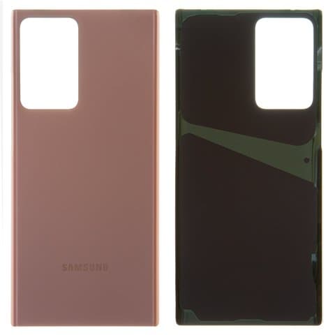Задня кришка Samsung SM-N985 Galaxy Note 20 Ultra, золотиста, Mystic Bronze, Original (PRC) | корпус, задняя панель аккумулятора, АКБ, батареи