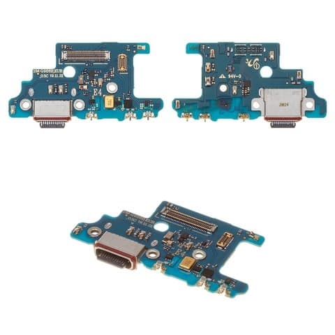 Плата зарядки Samsung SM-G985 Galaxy S20 Plus, шлейф коннектора зарядки, с микрофоном, Original (PRC)