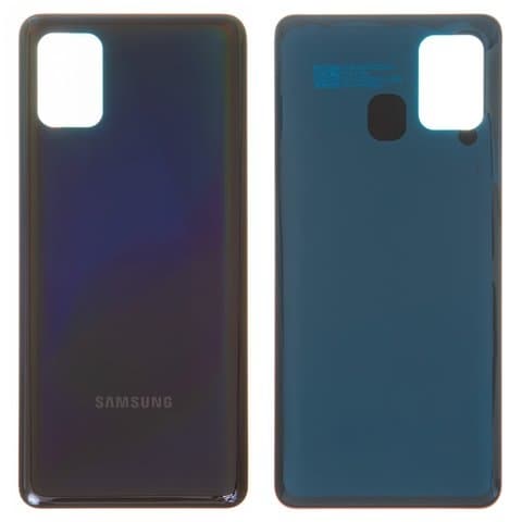 Задня кришка Samsung SM-A315 Galaxy A31, чорна, Prism Crush Black, Original (PRC) | корпус, задняя панель аккумулятора, АКБ, батареи