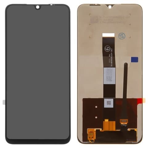 Дисплей Xiaomi Redmi 9A, M2006C3LG, M2006C3LI, M2006C3LC, M2004C3L, Redmi 9AT, M2006C3LVG, Redmi 9i, M2006C3LII, Redmi 9C, M2006C3MG, M2006C3MNG, M2006C3MT, Redmi 10A, 220233L2C, 220233L2G, 220233L2I, Poco C3, M2006C3MII, MZB07RIIN, MZB07RJIN, MZB07QAIN, MZB07RLIN, MZB07RKIN, MZB07RHIN, Poco C31, MZB0A0MIN, MZB0A0KIN, 211033MI, 22031116AI, Umidigi A9, Umidigi A11, Umidigi A11S, чорний | з тачскріном | Original (PRC) | дисплейный модуль, экран