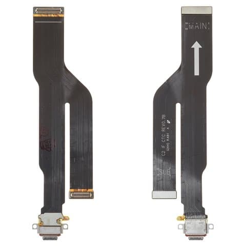 Плата зарядки Samsung SM-N985 Galaxy Note 20 Ultra, шлейф коннектора зарядки, Original (PRC)