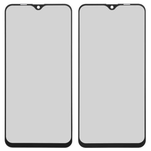 Стекло дисплея Samsung SM-M205 Galaxy M20, черное | стекло тачскрина