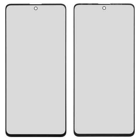 Стекло дисплея Samsung SM-N770 Galaxy Note 10 Lite, черное | стекло тачскрина