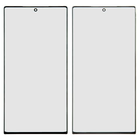 Стекло дисплея Samsung SM-N985 Galaxy Note 20 Ultra, черное | стекло тачскрина