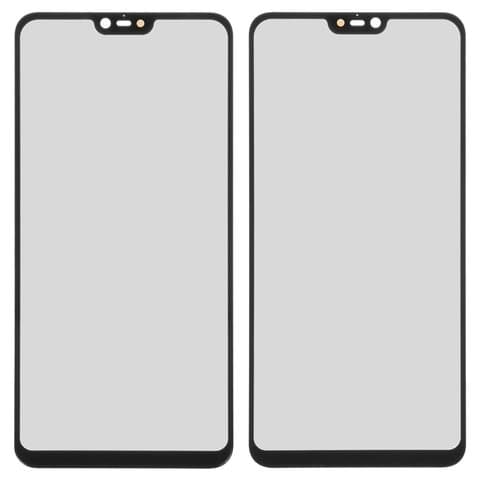 Стекло дисплея Xiaomi Mi 8 Lite, M1808D2TE, M1808D2TC, M1808D2TG, черное | стекло тачскрина