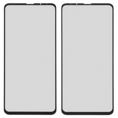 Стекло дисплея Xiaomi Mi Mix 3, M1810E5A, черное | стекло тачскрина