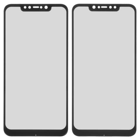 Стекло дисплея Xiaomi Pocophone F1, с OCA-пленкой, черное | стекло тачскрина